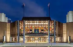 Haupteingang der Christchurch Town Hall an der Kilmore Street