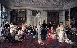 Christian&nbsp;IX. mit Familie (1886)