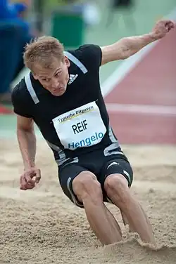 Christian Reif, Europameister von 2010, belegte Rang&nbsp;sechs