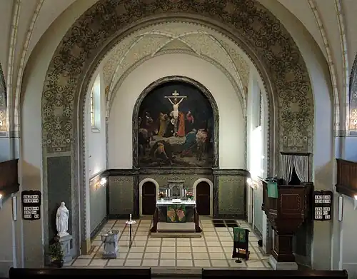 Altarraum der Christuskirche in Dresden-Klotzsche