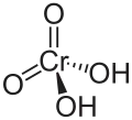 Struktur von Chromsäure