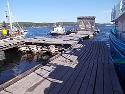 Anlegestelle am Tschupabusen (2013)