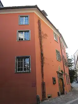 Rotes Haus (Chur), 1637 durch Rudolph von Salis erbaut