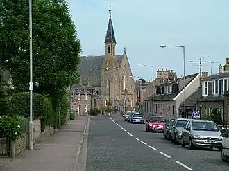 Hauptstraße von Pitmedden