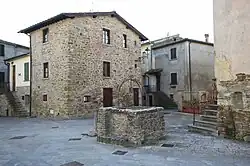 Die Piazza Alta im Ortskern