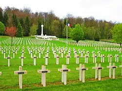 Französischer Soldatenfriedhof in Apremont