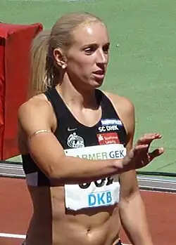 Cindy Roleder Rang fünf in 12,87&nbsp;s