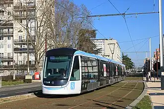 Linie T9 in Orly, 2021