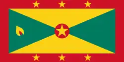 Handelsflagge von Grenada