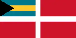 Handelsflagge der Bahamas