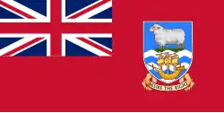 Handelsflagge der Falklandinseln
