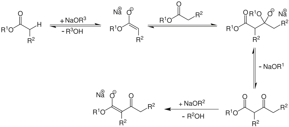 Synthese von β-Ketoester durch eine Claisen-Kondensation