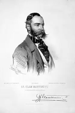 Heinrich Jaroslaw Graf Clam-Martinic (1826–1887), böhmischer Politiker