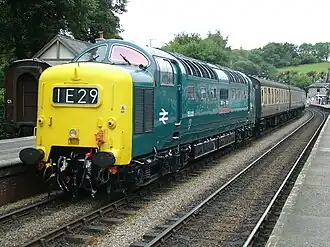 55 022 Royal Scots Grey mit Sonderzug (September 2009)