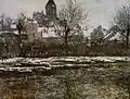 Claude Monet: Effet de neige à Vétheuil, 1878/79