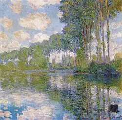 Impressionismus Claude Monet: Pappeln an der Epte, 1900