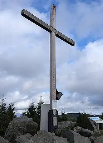 Gipfelkreuz im Oktober 2024