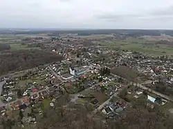 Clenze im Frühjahr 2021 von Norden