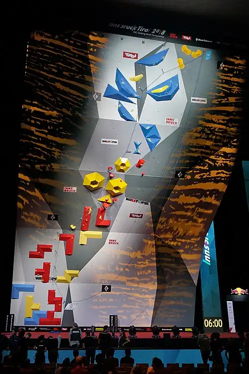 Finalroute Vorstieg Frauen