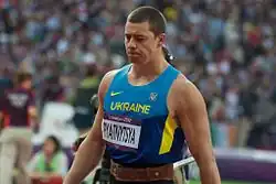 Oleksandr Pjatnyzja Rang vierzehn mit 73,56&nbsp;m