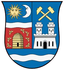 Wappen des Komitats Krassó-Szörény