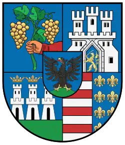 Wappen des Komitats Nagy-Küküllő