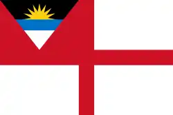 2:3 Flagge der Küstenwache