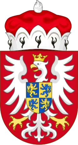 Vereinigtes Wappen Waldstein-Friedland
