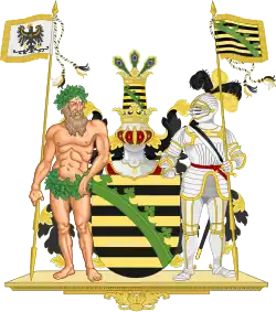 Frühes Wappen der preußischen Provinz Sachsen