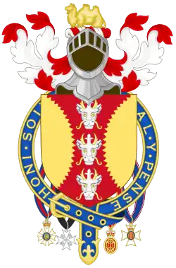 Kamel im Oberwappen von David Brewer