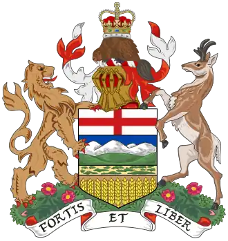 Wappen von Alberta