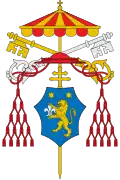 Wappen von Benedetto Aloisi Masella als Camerlengo während der Sedisvakanzen 1958 und 1963