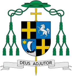 Wappen von Bischof Carl Joseph Leiprecht, 8. Bischof der Diözese Rottenburg-Stuttgart