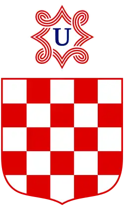 Wappen des Unabhängigen Staates Kroatien (1941–1945)