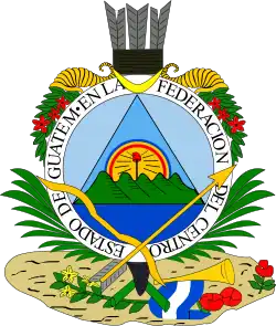 Wappen Guatemalas von 1825