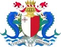 Das Wappen Maltas von 1964 bis 1975