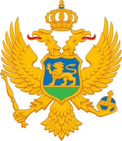 Staatswappen Montenegros