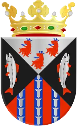 Wappen des Ortes Neerijnen