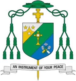 Bischofswappen Raymond Francis Chappettos mit Monstranz