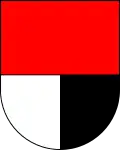 Stammwappen der Familie von Gersdorff ohne Wappenzierde, moderne Form