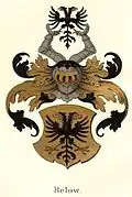 Wappen in Danmarks Adels Aarbog 1888