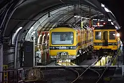 Buenos Aires: unterirdische Abstellanlage mit Werkstattgrube