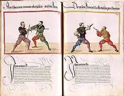 Paulus Hector Mair 16. Deutsche Fechtschule.