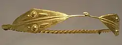 Antikes Gold Diadem aus Kolchis (Georgisches National Museum)