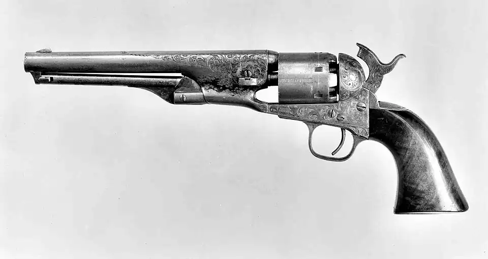Colt Model 1861 Navy Percussion Revolver, serial no. 12240 (1863)