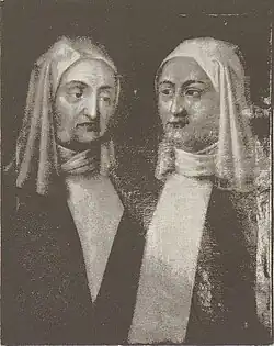 Margarete (links) und Magdalene von Columna