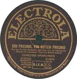 Plattenlabel Ein Freund, ein guter Freund