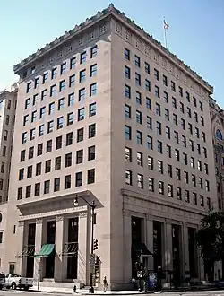 Commercial National Bank, Ansicht von Südosten