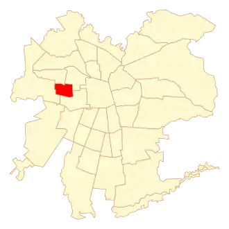 Lage von Lo Prado in Santiago