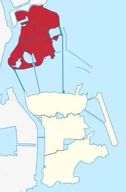 Gebiet des Concelho de Macau in Macau